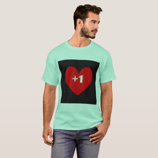 Funny Pink-heart symbol Cute and cheerful love and T-Shirt