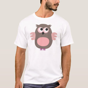 Funny pink owl T-Shirt
