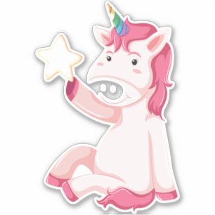 Funny Pink Unicorn