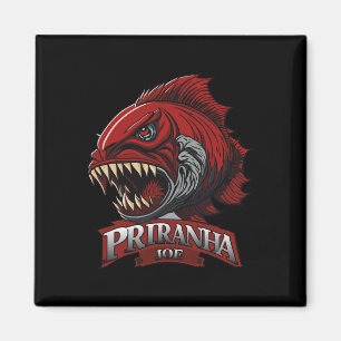 Funny Piranha-joe Lover Gifts Perfect Apparel Magnet