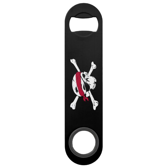 Funny Pirate Grog Bottle Opener (Front)