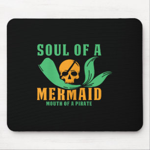 Funny Pirate Outfit Freebooter Buccaneer Caribbean Mouse Mat