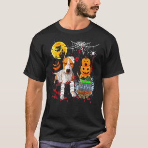 Funny Pit Bull Dog Halloween Costume Dog T-Shirt