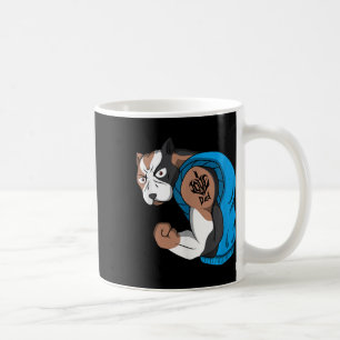 Funny Pit Bull Dog I Love Dad Tattoo Lover Muscle Coffee Mug