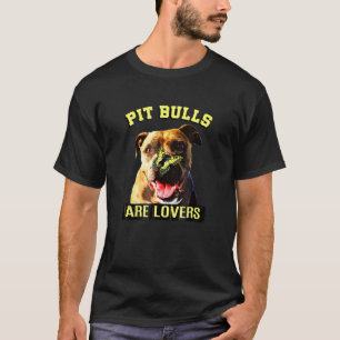 Funny Pit Bulls Are Butterfly On Nose Positive Dog T-Shirt