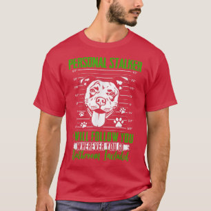 Funny Pitbull Graphic for Women and Men Pitbull Br T-Shirt