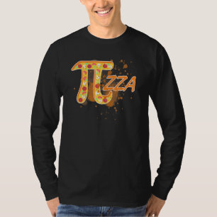 Funny Pizza 3 14 Pi Symbol Math Science Teacher P T-Shirt