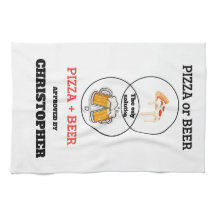 Funny Pizza and Beer Venn Diagram Custom Name Kitc