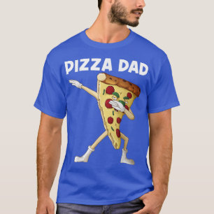 Funny Pizza Art For Dad Men Pizza Slice Italian Fo T-Shirt