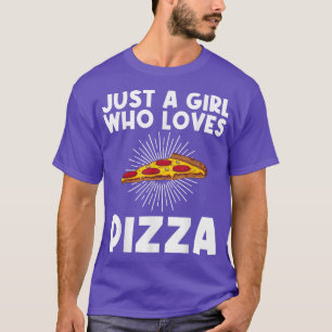 Funny Pizza Art For Girls Kids Mum Italian Pizza S T-Shirt