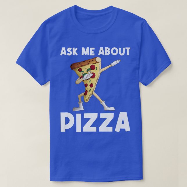 Funny Pizza Art For Men Women Pizza Slice Italian  T-Shirt (Design Front)