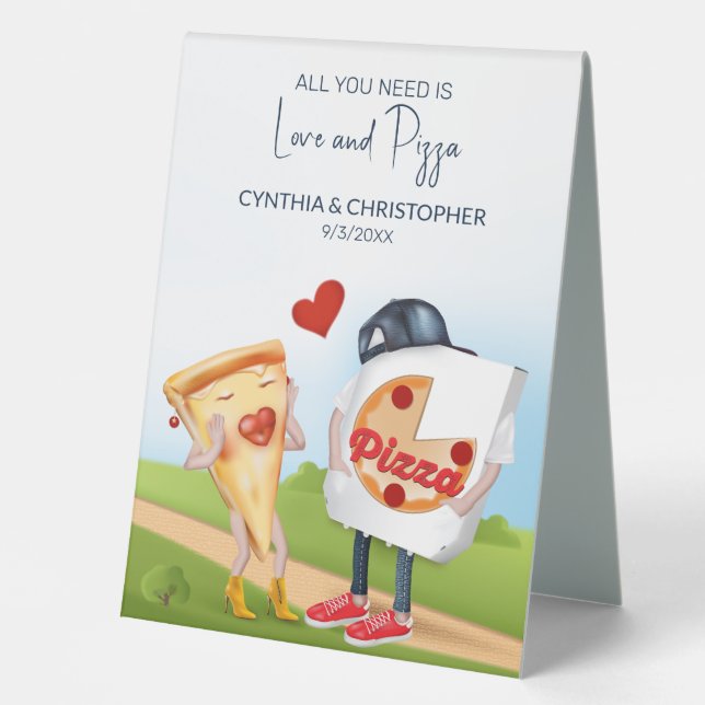 Funny Pizza Bridal Shower (Front)