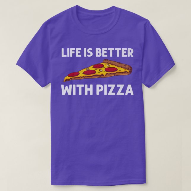 Funny Pizza For Men Women Italian Food Pizza Lover T-Shirt (Design Front)