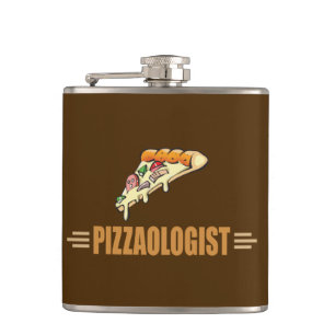 Funny Pizza Hip Flask