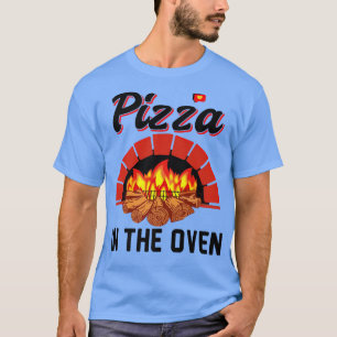 Funny Pizza In The Oven Pregnant Women Pregnancy  T-Shirt