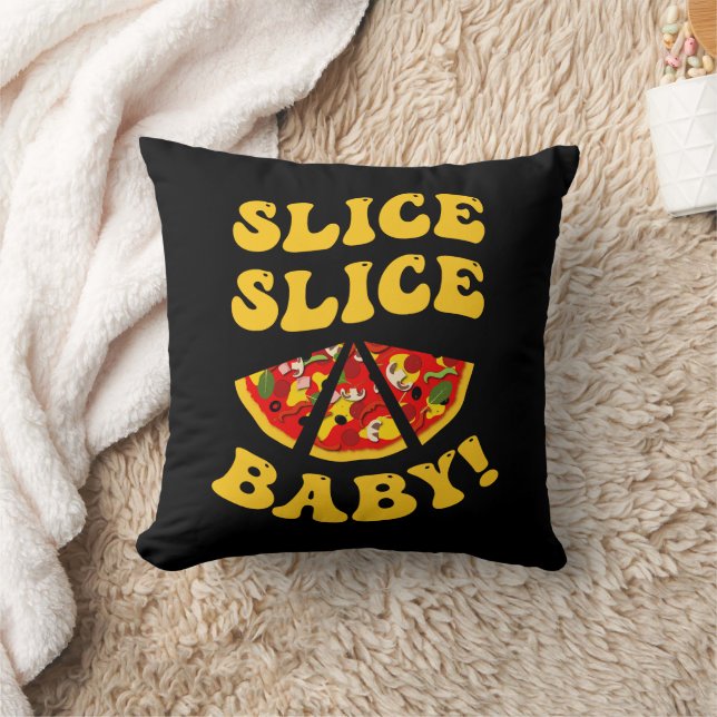 Funny Pizza Lover Double Sided Cushion (Blanket)