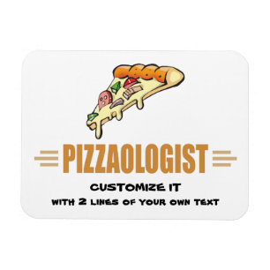 Funny Pizza Magnet