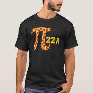 Funny Pizza Pi Math Symbol Pizza Lovers Pi Day Tea T-Shirt