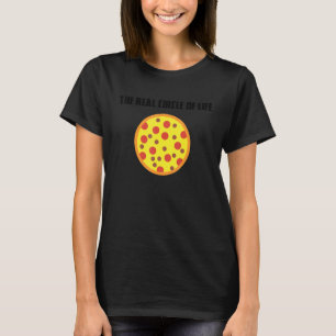 Funny Pizza Slice Fast Food Italian Circle Of Life T-Shirt