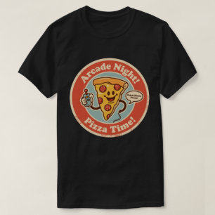 Funny Pizza Slice Gamer "Extra Cheese, Please!"  T-Shirt