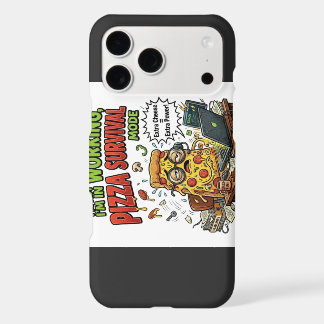 Funny Pizza Survival Mode iPhone 17 Case | Pizza L