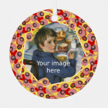 Funny Pizza Triangle food themed frame for photo