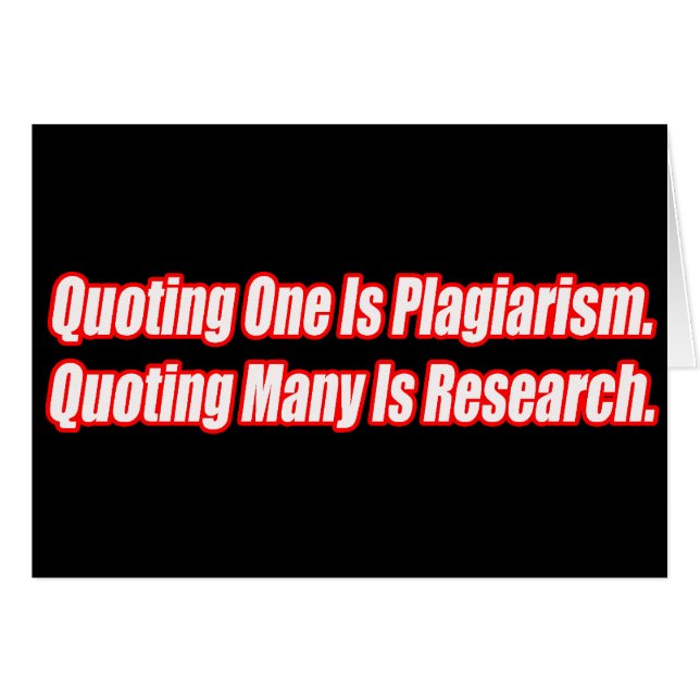 Funny Plagiarism T-shirts Gifts (Front Horizontal)