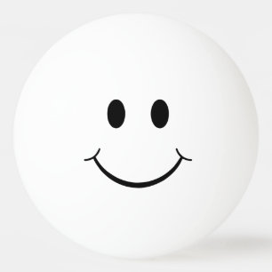 Funny Plain Face Ping Pong Ball