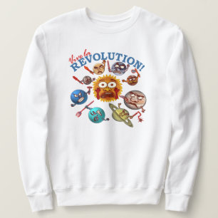 Funny Planet Revolution Astronomer Outer Space Sweatshirt