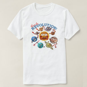 Funny Planet Revolution Outer Space Astronomer T-Shirt