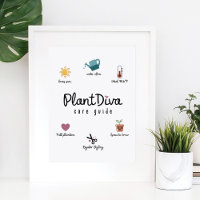 Funny Plant Diva Care Guide Plant Lovers Growing