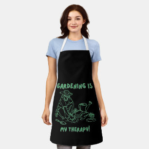 Funny Plant Lady Aprons for Women Gardening Lover
