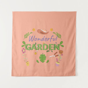 Funny Plant Lover Gift for Women Gardeners  Tapestry