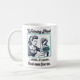 Funny Plant Lover Retro Design Coffee Mug