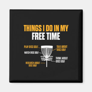 Funny Play Disc Golf Watch Disc Golf Disc Golfer Magnet