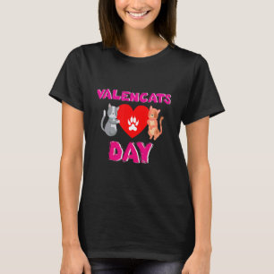 Funny playful cat Valentine's Day T-Shirt