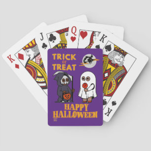 funny playing cards  "HALLOWEEN 1"