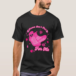 Funny Please Don't Fall For Me Medical Non Slip So T-Shirt