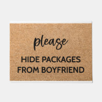 Funny Please Hide Packages From Boyfriend