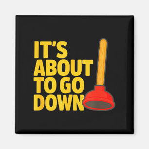 Funny Plumber Art Plumber Pefitters Plunger Humor  Magnet