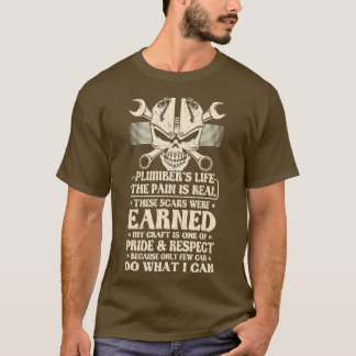 Funny Plumber Pride Professions Heating Engineer T-Shirt