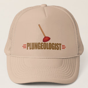Funny Plumber Trucker Hat