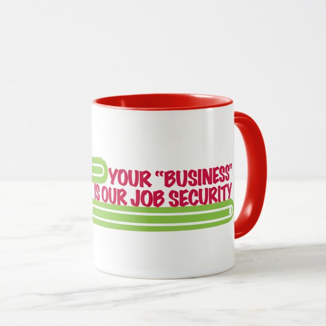 Funny Plumbing Company, Construction Mug (Front Right)