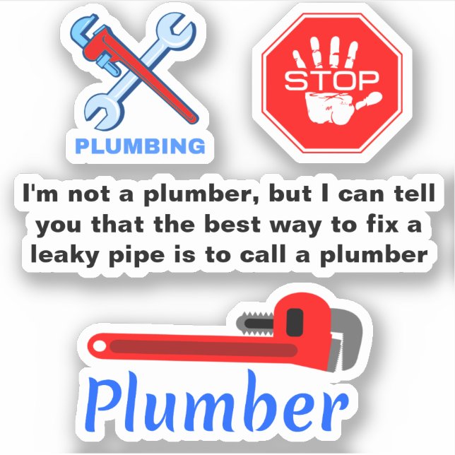 Funny Plumbing Quote (Front)