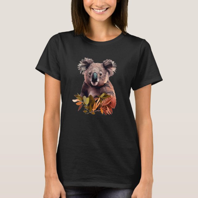 Funny plump Koala Bear T-Shirt (Front)