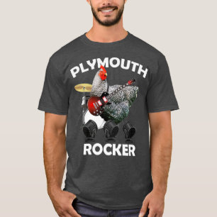 Funny Plymouth Rock Chicken Hen Humour Gift T-Shirt