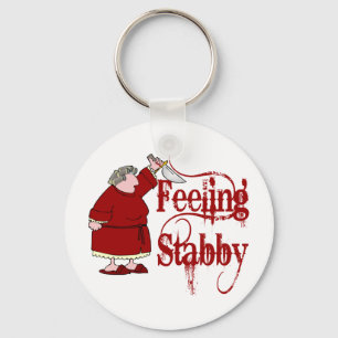 Funny PMS Stabby Key Ring