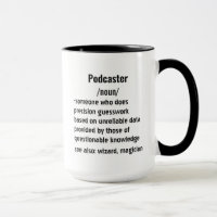 funny Podcaster Definition gifts for men women