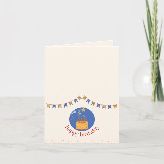 Funny Poem for Mother Birthday Card (Front)