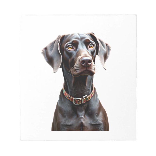Funny Pointer Shirt Pointer Mom Dad Dog Lover Poin Notepad (Front)